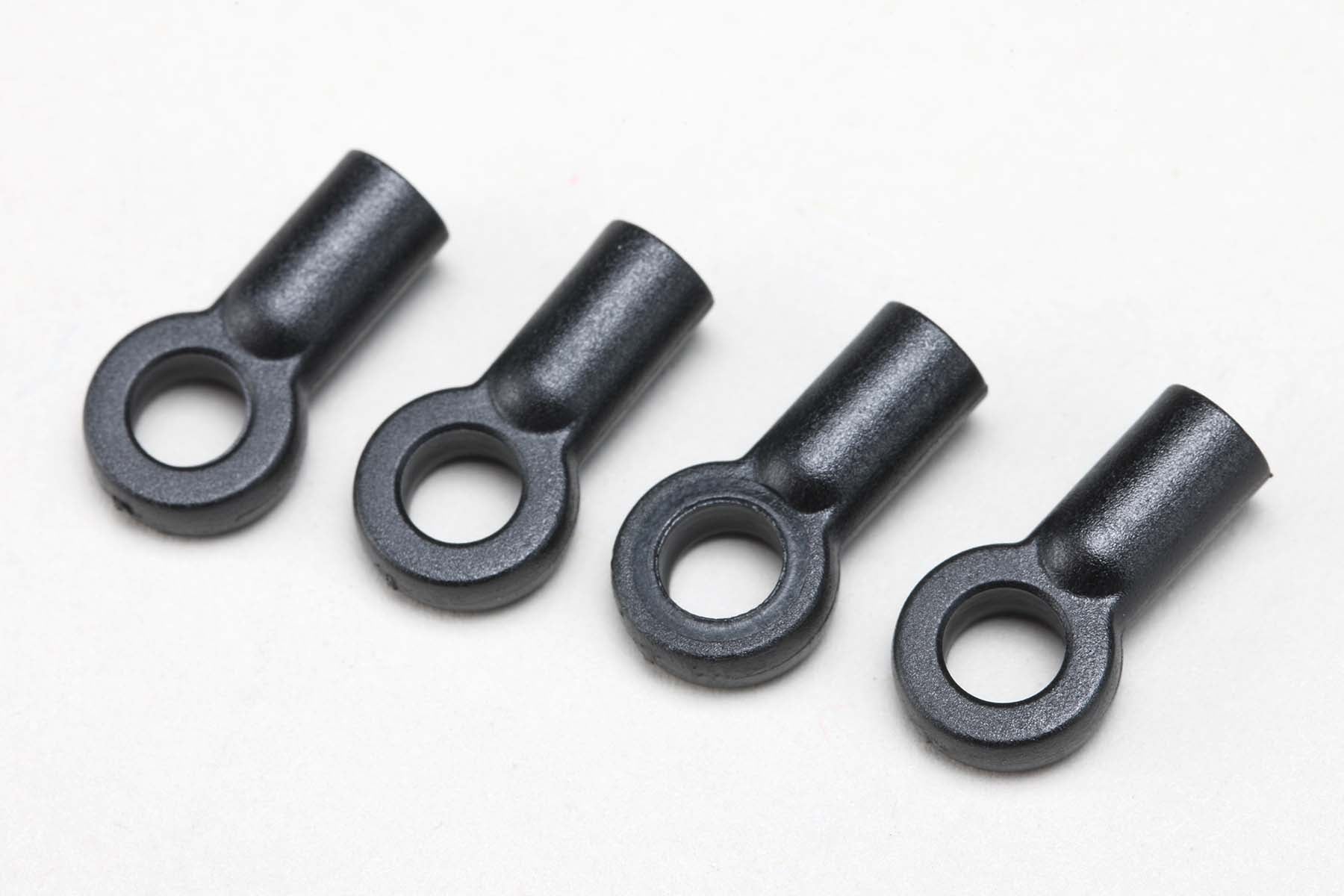 Yokomo YZ-207B Rod End L(Black/4pcs.) for YZ-870C - BanzaiHobby