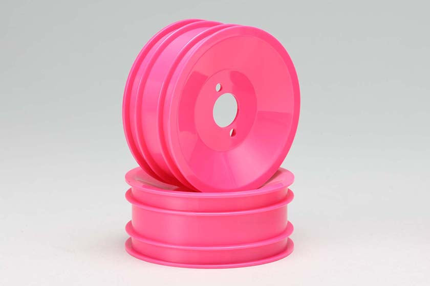 Yokomo YZ-821-2 YZ-870C 2.2 inch Front Wheel (Pink) - BanzaiHobby