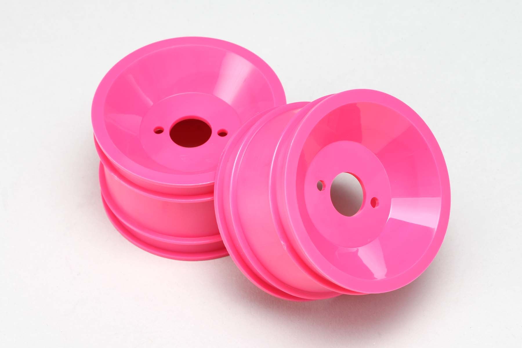 Yokomo YZ-827 Rear Wheel (Pink) for YZ-870C - BanzaiHobby