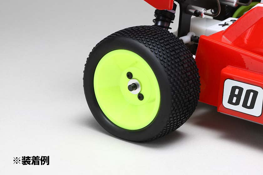 Yokomo YZ-827Y-2 Rear Wheel (Yellow / 2.2inch) for YZ-870C - BanzaiHobby