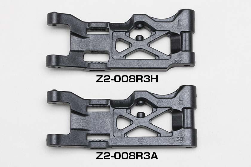 Yokomo Z2-008R3H SO1.0/2.0 High Traction Offset Rear Suspension Arm Standard - BanzaiHobby