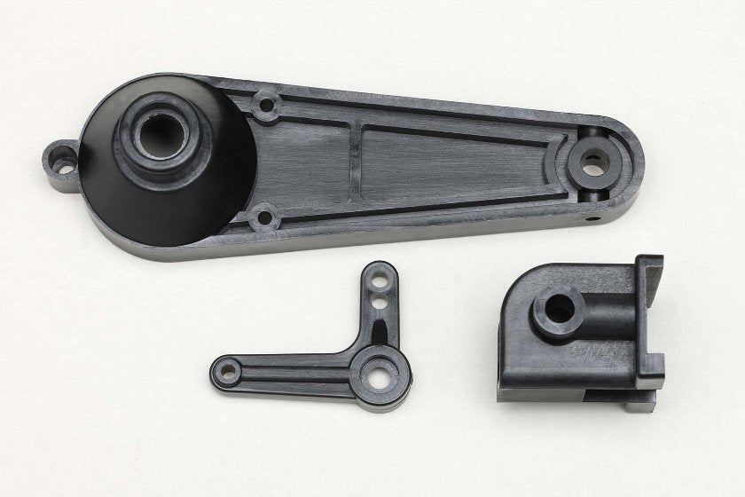 Yokomo ZB-008R Trailing arm / Arm mount / Rear shock crank for YZ-834B Dogfighter - BanzaiHobby