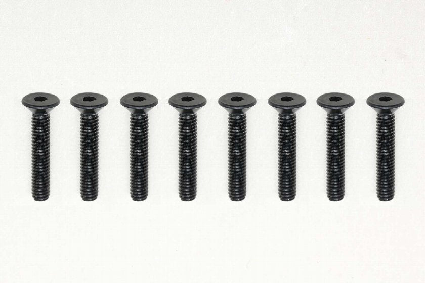 Yokomo ZC-F2514 M2.5x14mm FH Socket Screw (8pk) - BanzaiHobby