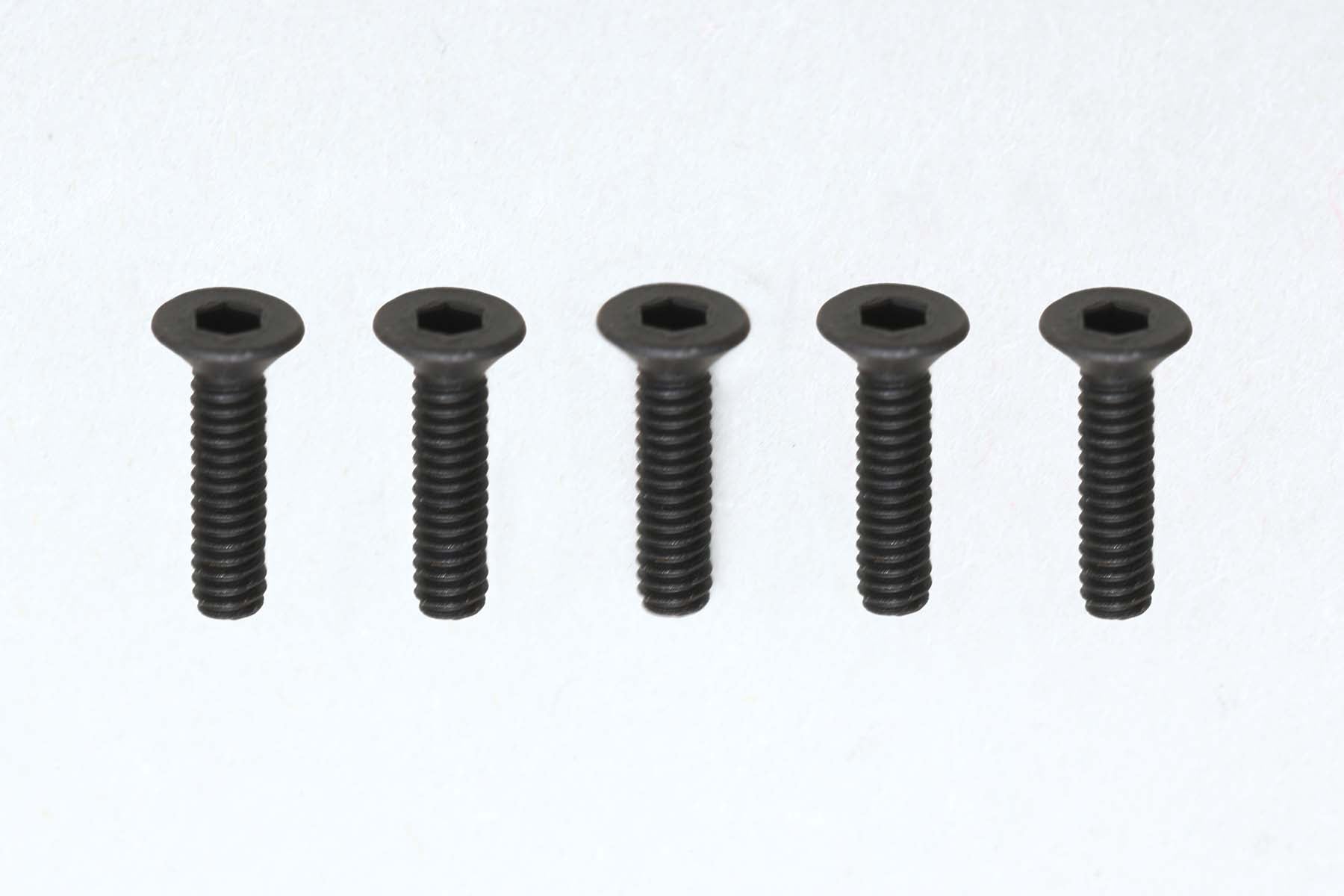 Yokomo ZC-FH28 M2x8 Flathead Socket Screw (5pcs) - BanzaiHobby