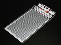 0005-13 REAL 3DSilver Grill Decal 130x75mm (Heavy Mesh)