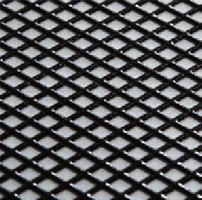 0005-18 REAL 3D Grill Decal Black on Black 130x75mm (Chubby Cros