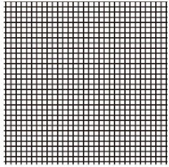 0005-21 REAL 3D Grill Decal Black on Black 130x75mm (Fine Mesh