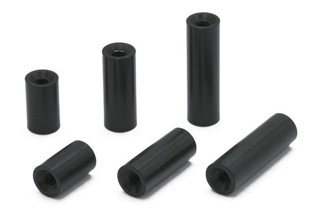 0036-16 Multi-Spacer 10mm Inner Threaded M3 Plastic Black 2pcs