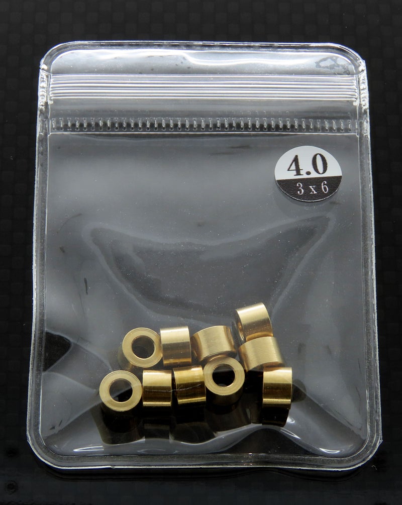 0040-10 M3 BRASS Spacer 10pcs ( 4.0mm)