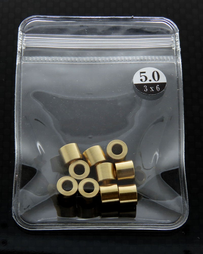 0040-11 M3 BRASS Spacer 10pcs ( 5.0mm)