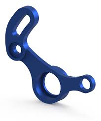 0134-FD Heavy Duty Aluminum Gear Crank (FR-D / Blue)