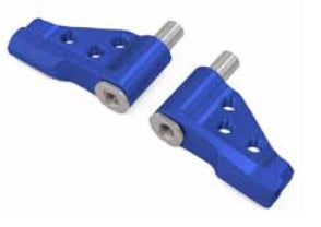 0149-FD Aluminum KONDO Custom HD Upper Arm Blue For FR-D Drift