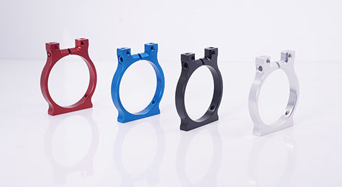 0303-FD Aluminum Motor Holder Ver.2 Silver For FD-D MR-D