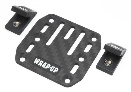 0458-FD Carbon ESC Plate / Slash Mount Set