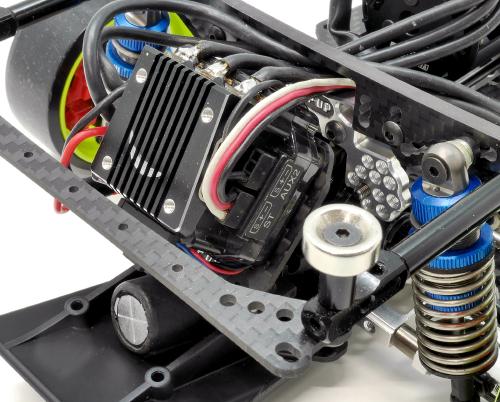 0458-FD Carbon ESC Plate / Slash Mount Set