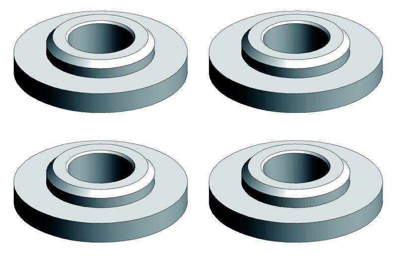 0643-FD SG Shock Shaft Guide V2(4pcs)