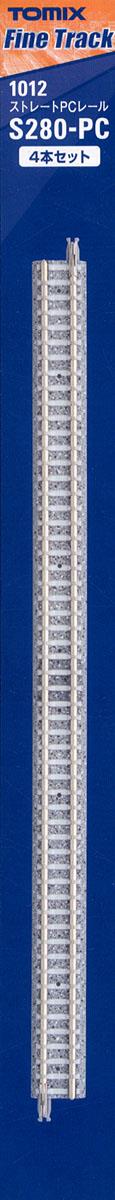 Fine Track Straight PC Track S280-PC (F) (Set of 4)