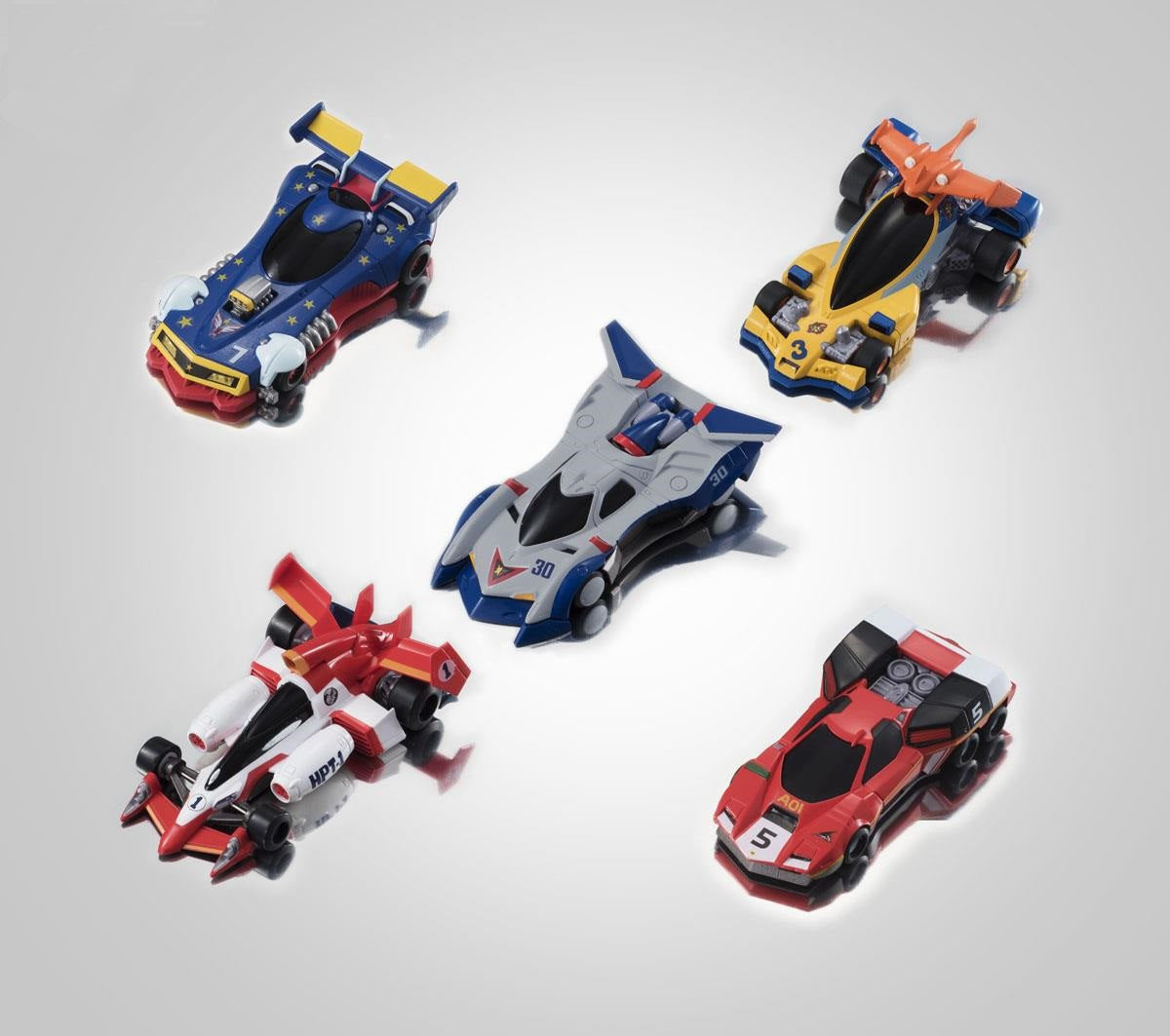 C.F.C. Cyber Formula Collection Vol.4 (TV Edition) 5 pieces