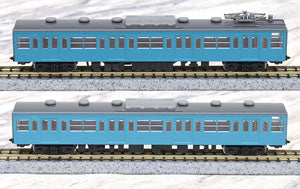 J.N.R. Commuter Train Series 103 (Unitized Window/Sky blue)2 car