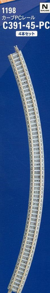 Fine Track Curved PC Tracks C391-45-PC (F) (Set of 4)