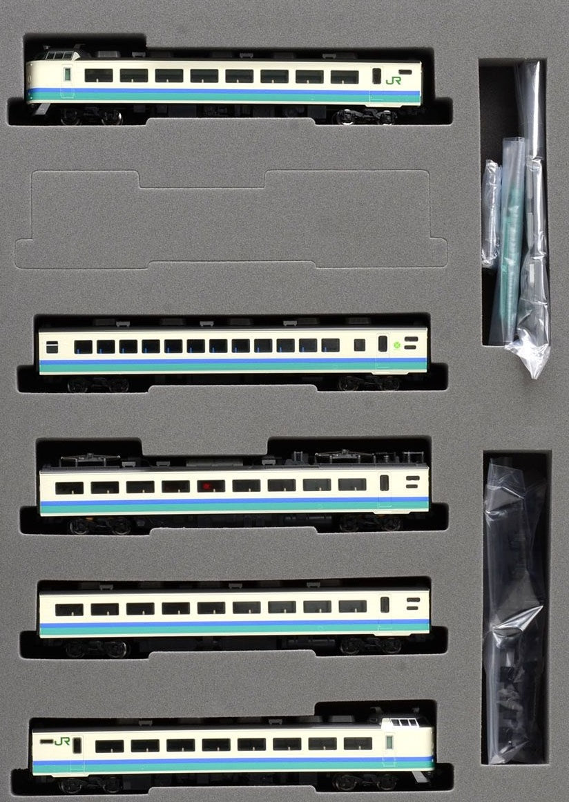 J.R. Limited Express Series 485 Kaminuttari Color/Hakucho B 4car