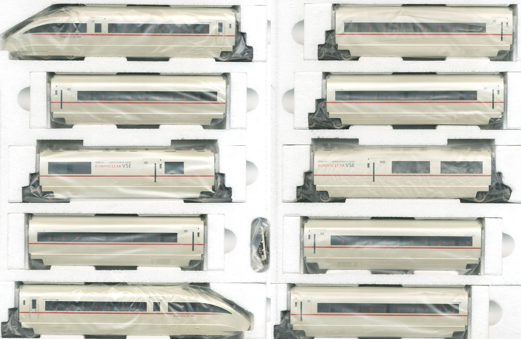 Odakyu Electric Railway Romance Car Series 50000 VSE 10-Car Set