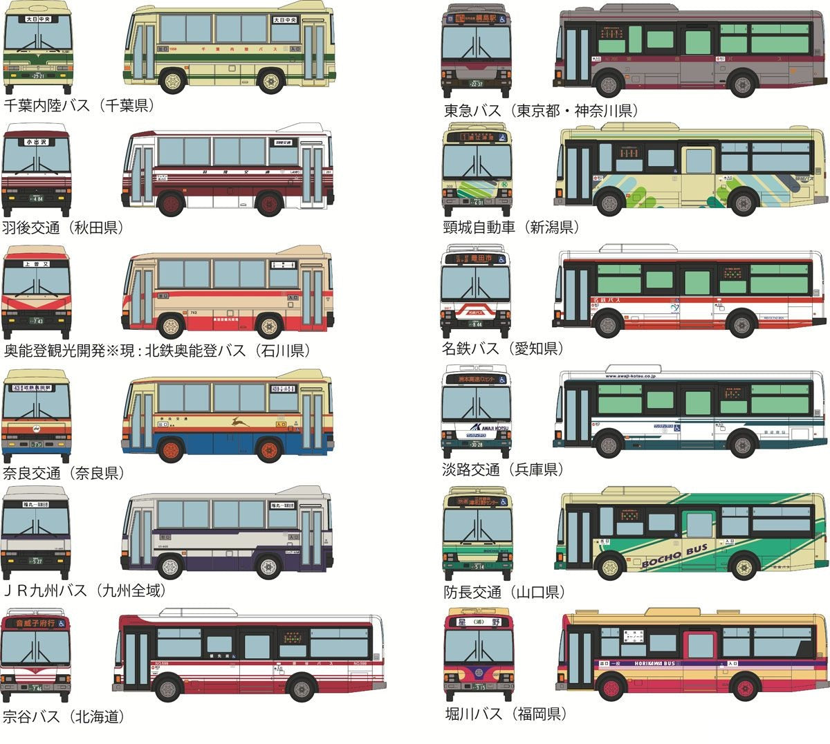 The Bus Collection Vol.21 [Mini Bus Vol.2] (12 Types + Secret)