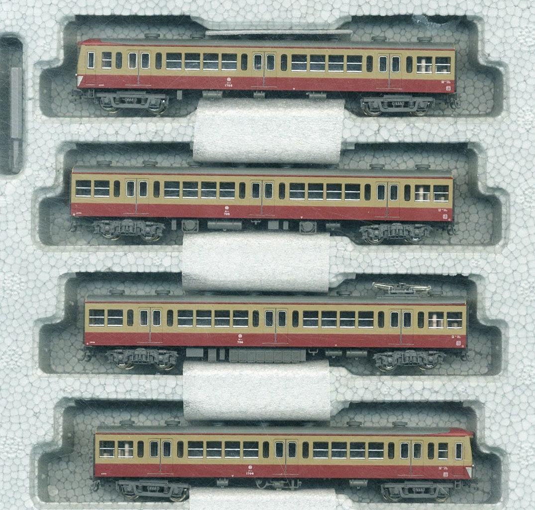 10-1357 Seibu Railway Series 701(Non Air Conditioning)4 Car Set