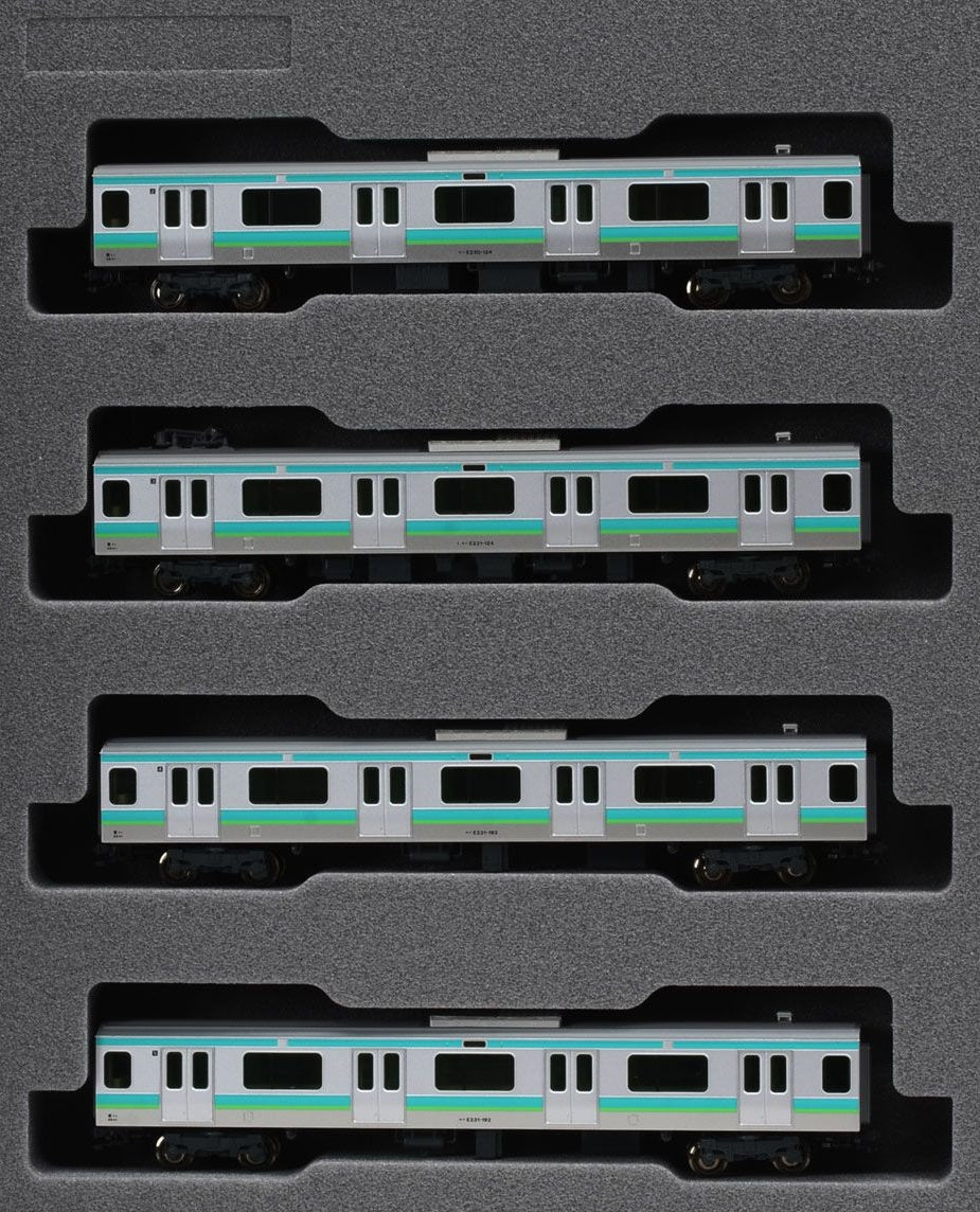 10-1338 E231 Joban Line/Ueno Tokyo Line (Add-On 4-Car Set)