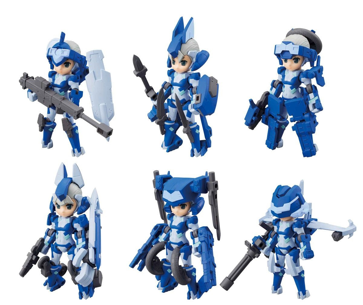Desktop Army H-819s Chrom Series (Set of 6)