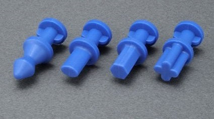Hold & Guide Dowel Pin (S) Blue for Silicon Gom Mold (16 Pieces)
