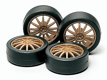 JR LH Tire/Wheel Set (Fin)