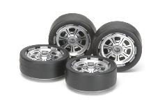 15409 JR Wheel w/Aluminum Disc Set - 7-Spoke Markings