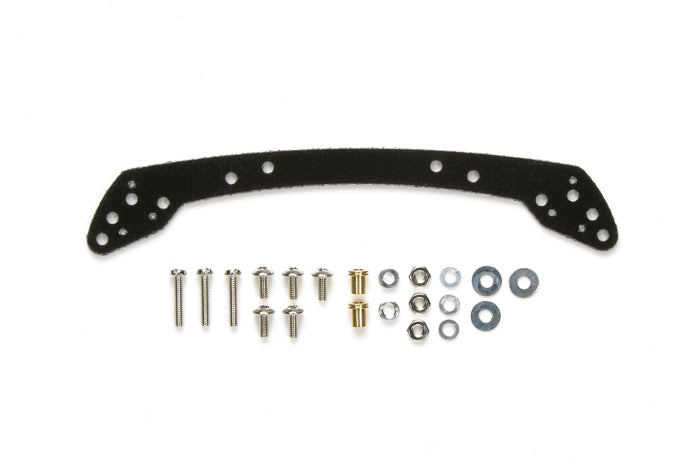 15472 JR FRP Wide Front Plate - for Fully Cowled Mini 4WD