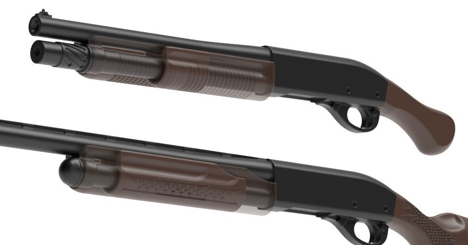 1/12 Little Armory (LA055) M870 Type Hard Wood
