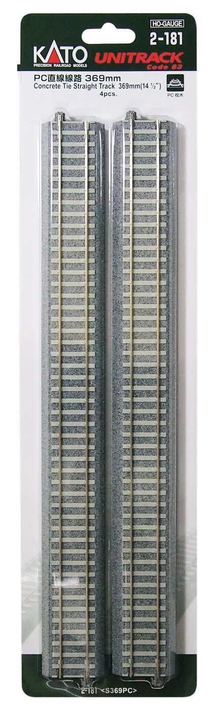 2-181 Unitrack PC Straight Line 369mm (4)