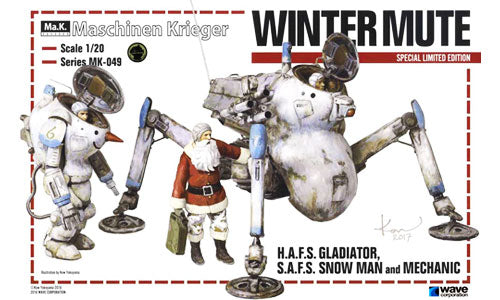 Winter Mute Snowman Gladiator Early Type Winter and soldiers set