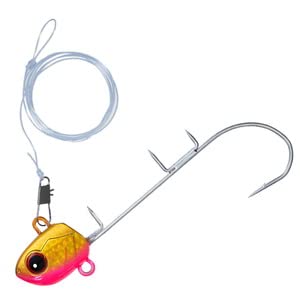 メジャークラフト テンヤ 太刀魚道場 舟てんやゲキサス 激刺 30号(110g) #12ゴールドピンク(UV)TADF TENYA GS - BanzaiHobby
