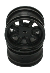 24118 REINFORCED TTR (1/12) Wheel BLACK