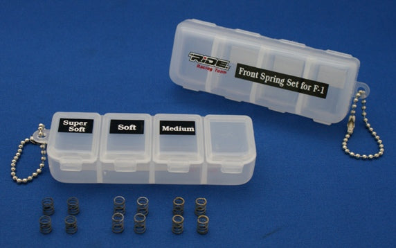 Front Spring Set for F1 Rubber Tires