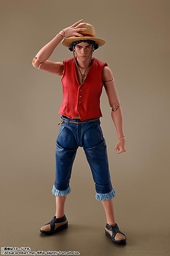 S.H.フィギュアーツ モンキー・D・ルフィ(A Netflix Series: ONE PIECE) 約145mm PVC&ABS製 塗装済み可動フィギュア - BanzaiHobby
