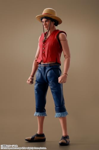 S.H.フィギュアーツ モンキー・D・ルフィ(A Netflix Series: ONE PIECE) 約145mm PVC&ABS製 塗装済み可動フィギュア - BanzaiHobby