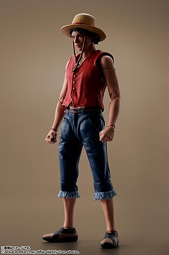 S.H.フィギュアーツ モンキー・D・ルフィ(A Netflix Series: ONE PIECE) 約145mm PVC&ABS製 塗装済み可動フィギュア - BanzaiHobby