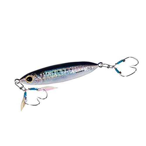 シマノ(SHIMANO) オシア スティンガーバタフライ フラットライト 60g JU-S60S 010 SRイワシ - BanzaiHobby