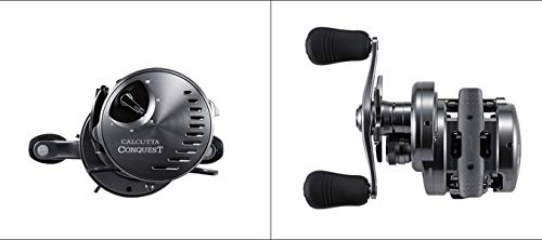 シマノ(SHIMANO) ベイトリール 両軸リール バス カルカッタコンクエスト 2021 201HG LEFT バス釣り - BanzaiHobby