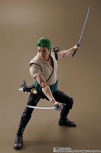 S.H.フィギュアーツ ロロノア・ゾロ(A Netflix Series: ONE PIECE) 約145mm PVC&ABS製 塗装済み可動フィギュア - BanzaiHobby