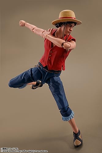 S.H.フィギュアーツ モンキー・D・ルフィ(A Netflix Series: ONE PIECE) 約145mm PVC&ABS製 塗装済み可動フィギュア - BanzaiHobby