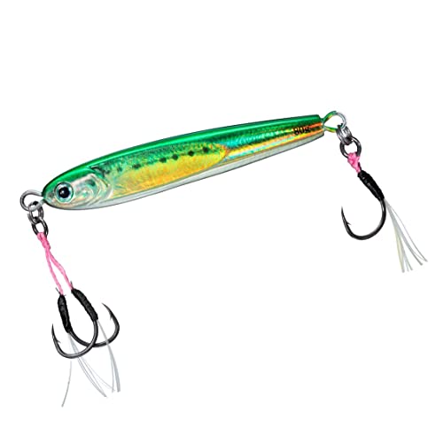 ダイワ(DAIWA) タングステンジグ TGベイトSLJ30FグリンGRマイワシ 30g - BanzaiHobby