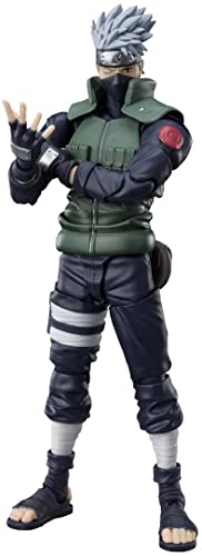 S.H.フィギュアーツ NARUTO -ナルト- 疾風伝 はたけカカシ -勇名轟く写輪眼の英雄- 約160mm ABS&PVC製 塗装済み可動フィギュア BAS63451 - BanzaiHobby