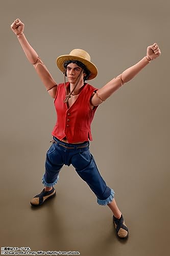 S.H.フィギュアーツ モンキー・D・ルフィ(A Netflix Series: ONE PIECE) 約145mm PVC&ABS製 塗装済み可動フィギュア - BanzaiHobby